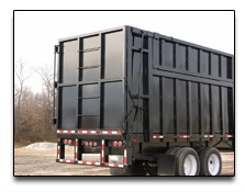 crushed car hauler, custom trailer, fabrication, trailers