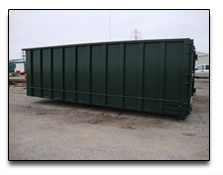 Custom container, container, roll off, roll off, roll-off, refuse containers, truck bodies, truck trailers, fabrication